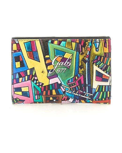 Wallets & Cardholders Gabs en coloris Metallic