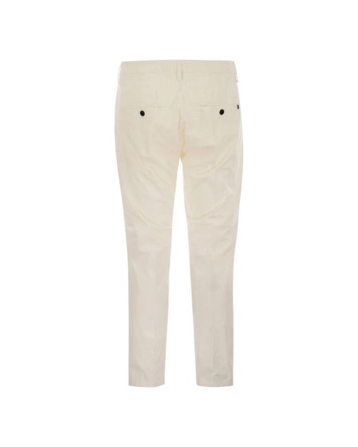 Dondup Natural Slim-Fit Trousers for men