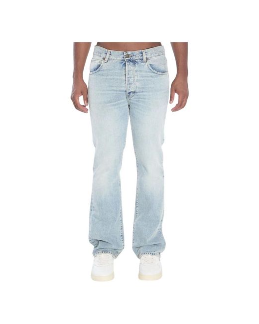 Haikure Blue Straight Jeans for men