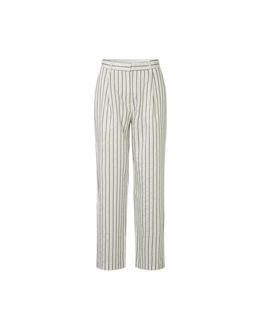 Samsøe & Samsøe Gray Straight Trousers