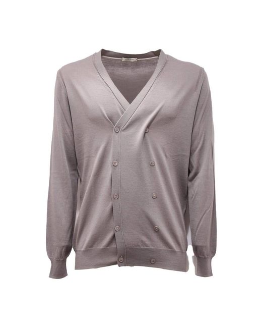 Paolo Pecora Cardigans in het Gray voor heren