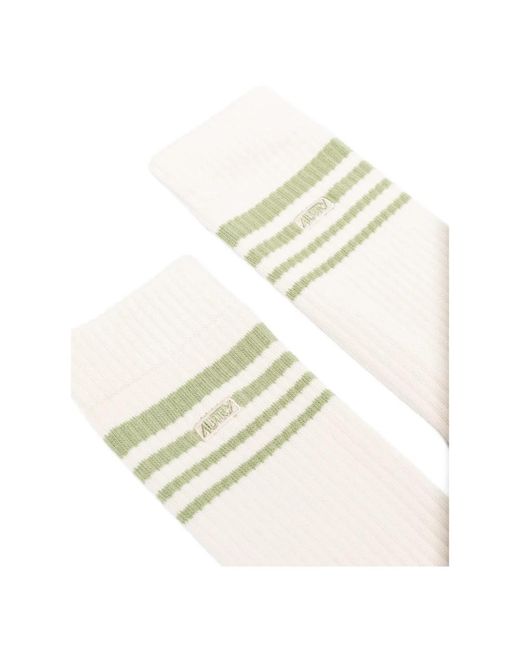 Running Socks Autry en coloris Natural