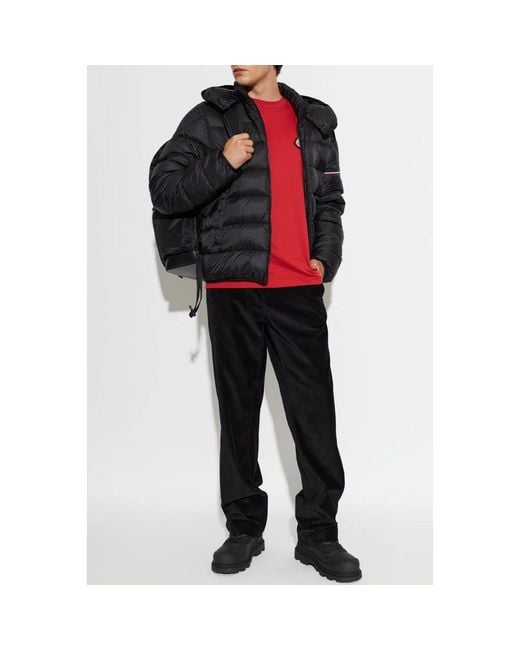 Down Jackets Moncler de hombre de color Black