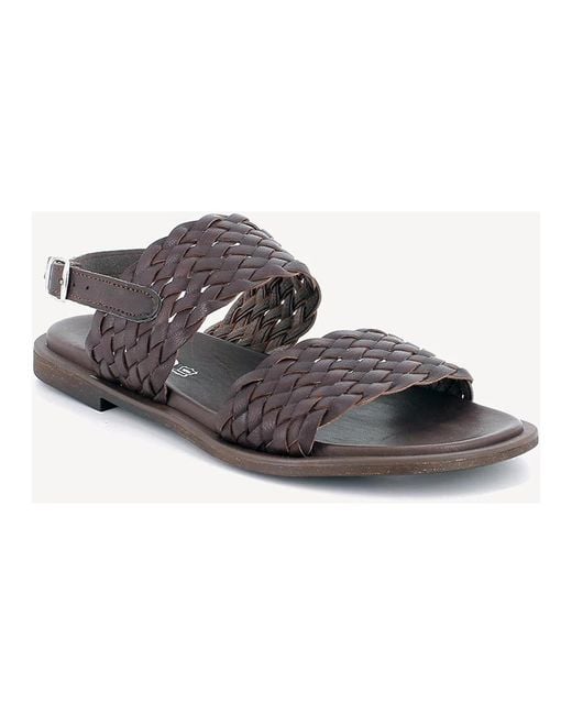 Igi&co Brown Flat Sandals