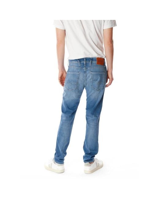 Replay Blue Slim Fit Jeans for men