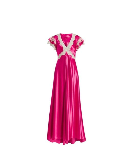 Alberta Ferretti Pink Gowns