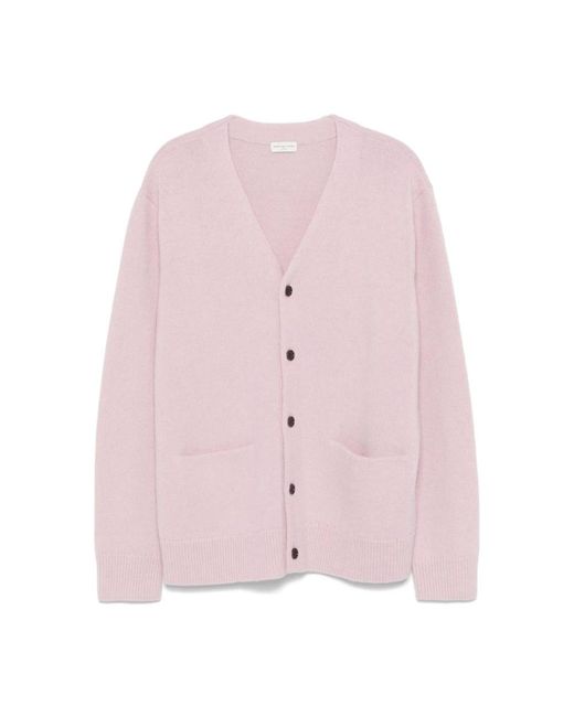 Cardigans Dries Van Noten de hombre de color Pink