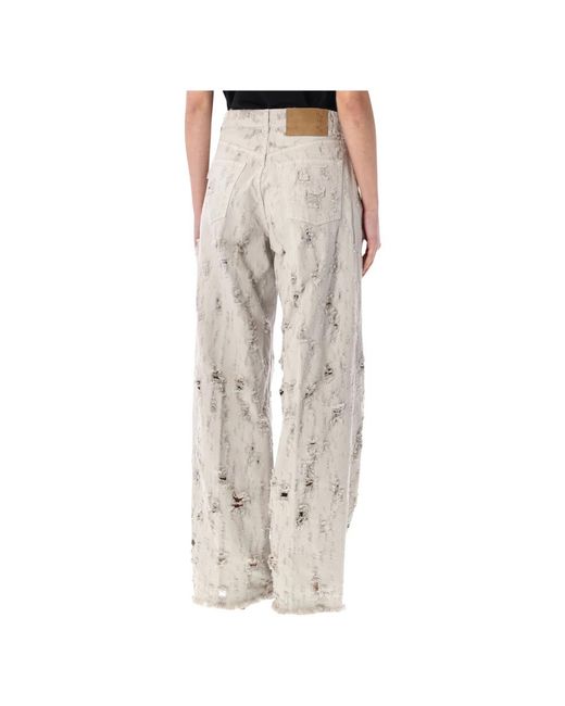 Haikure Gray Wide Jeans