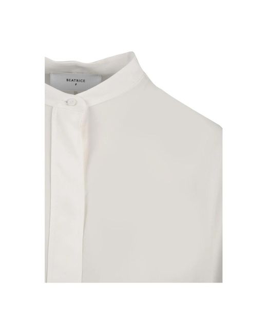 Beatrice B. Overhemden ,Wit ,Wit Overhemd Model 23Fe 4996 Torre 1 in het White