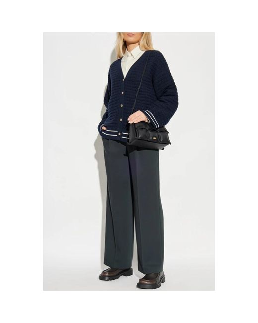 Cardigans Ganni en coloris Blue