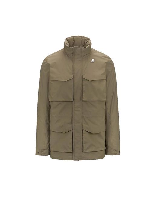 K-Way Green Light Jackets for men