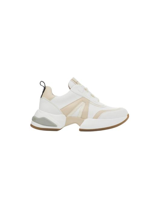 Sneaker marmo moderno bianco beige di Alexander Smith in White