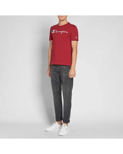 Champion Red T-Shirts for men