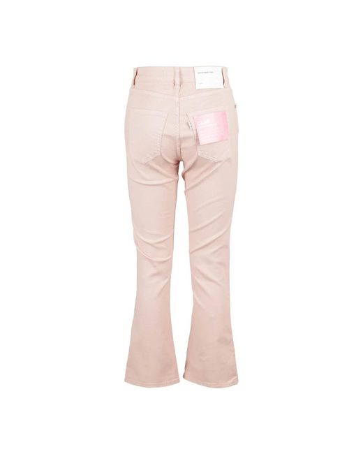 Department 5 Pink Flare Jeans