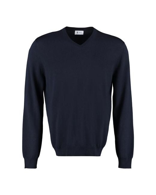 V-Neck Knitwear THE (Alphabet) pour homme en coloris Blue