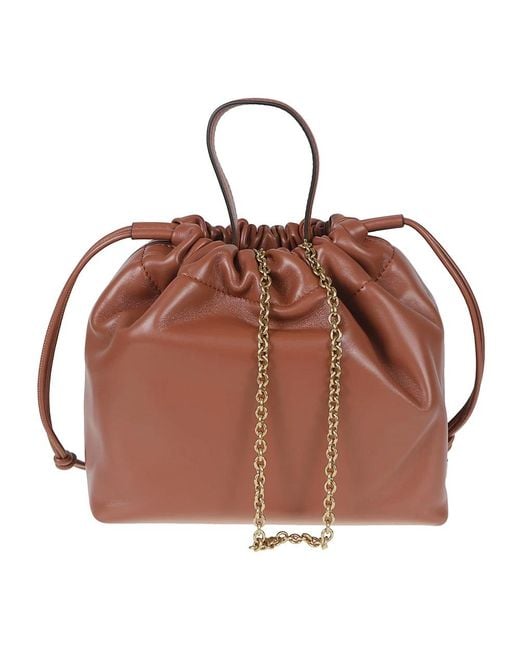 Chloé Brown Bucket Bags
