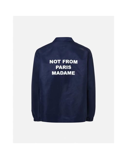 Drole de Monsieur Blue Casual Shirts for men