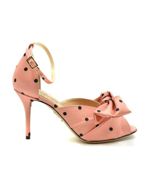 Charlotte Olympia Pink High Heel Sandals