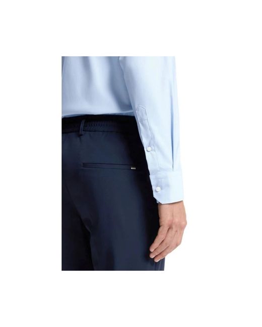 Boss Blue Formal Shirts for men