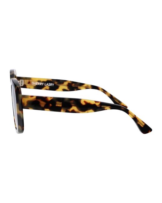 Thierry Lasry Brown Stylische sonnenbrille zum schwimmen - swimmy 228