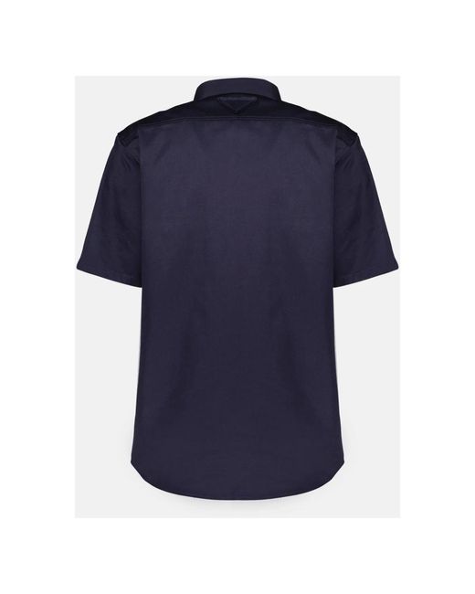 Prada Blue Shirts