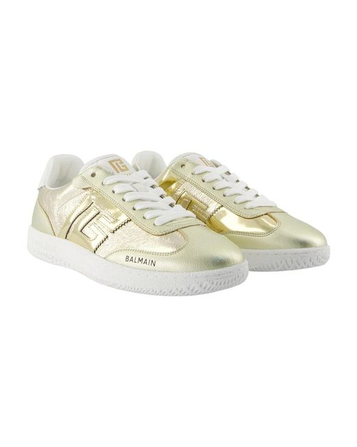 Balmain Yellow Sneakers