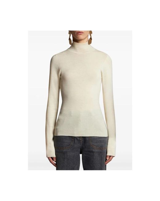 Etro White Turtlenecks