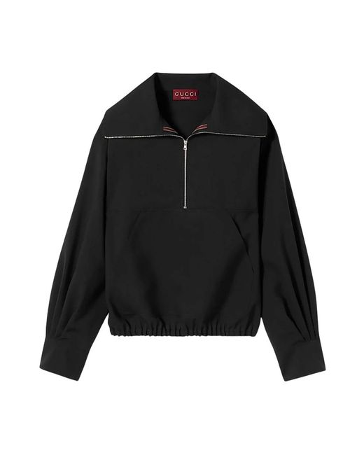 Gucci Black Zip-Throughs