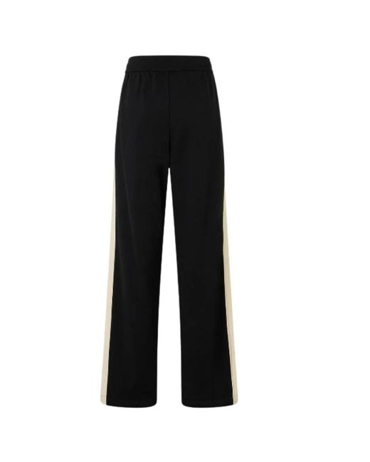 Moose Knuckles Black Wide Trousers