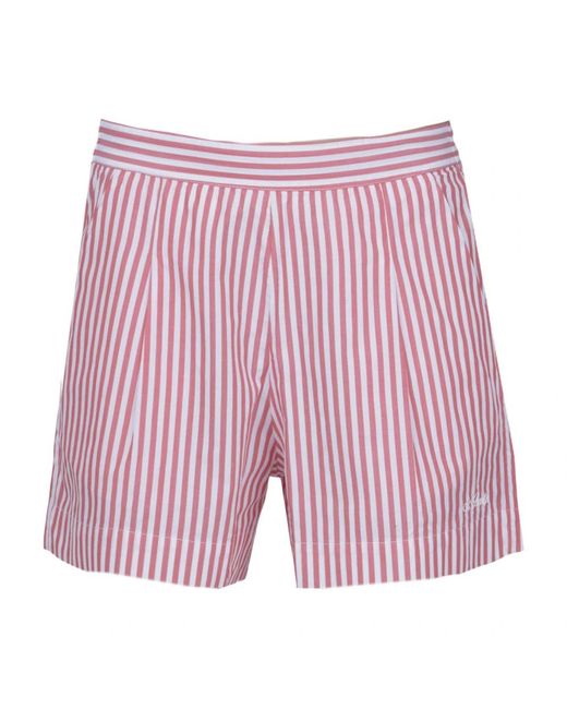 Mc2 Saint Barth Red Casual Shorts