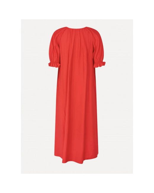 Stine Goya Red Midi Dresses
