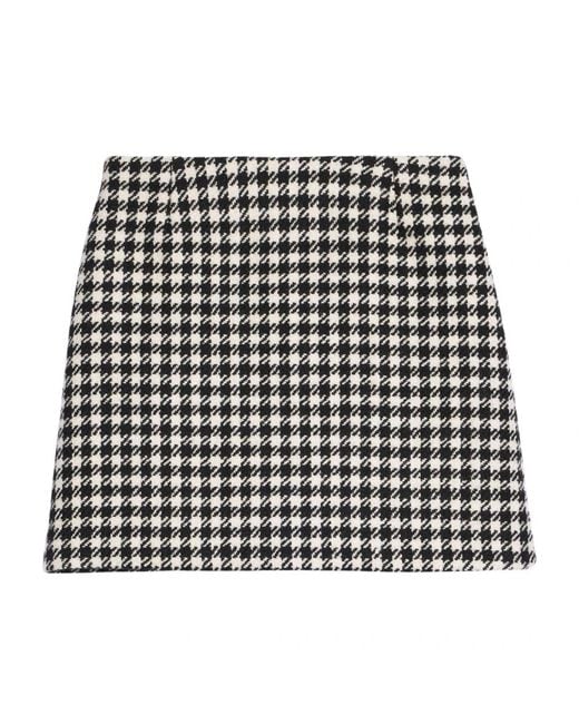 AMI Black Short Skirts
