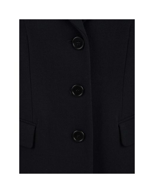 Aspesi Jassen ,Blauw ,Blauwe Jas Model 0730 2213/10 in het Black