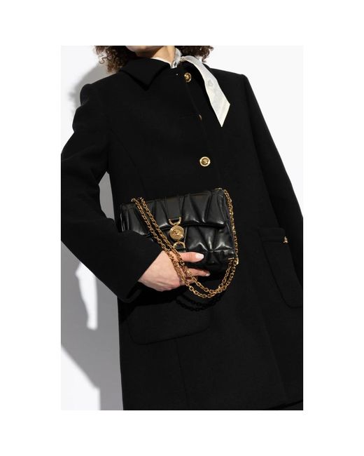 Versace Black Shoulder Bags