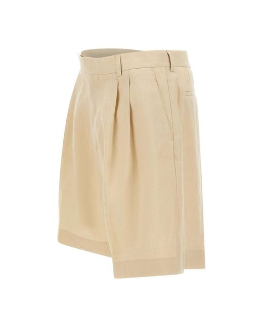 Paul Smith Natural Casual Shorts for men