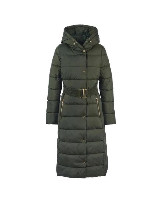Giacca track line envy di Barbour in Green