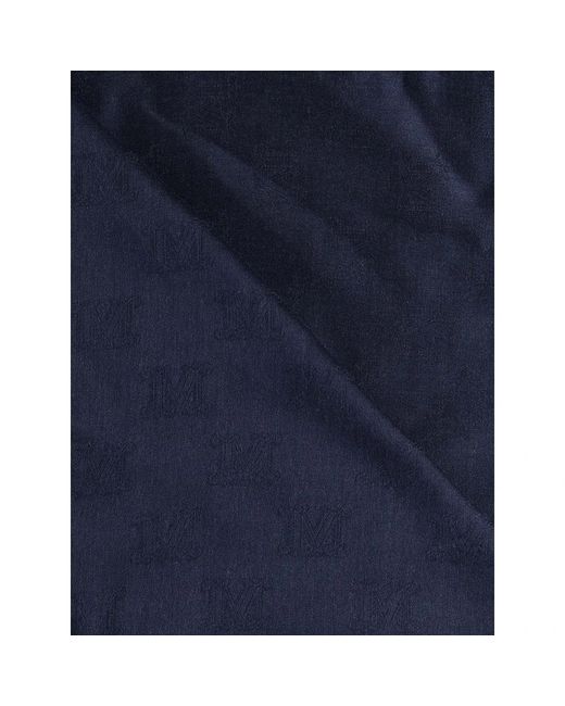 Max Mara Blue Scarves