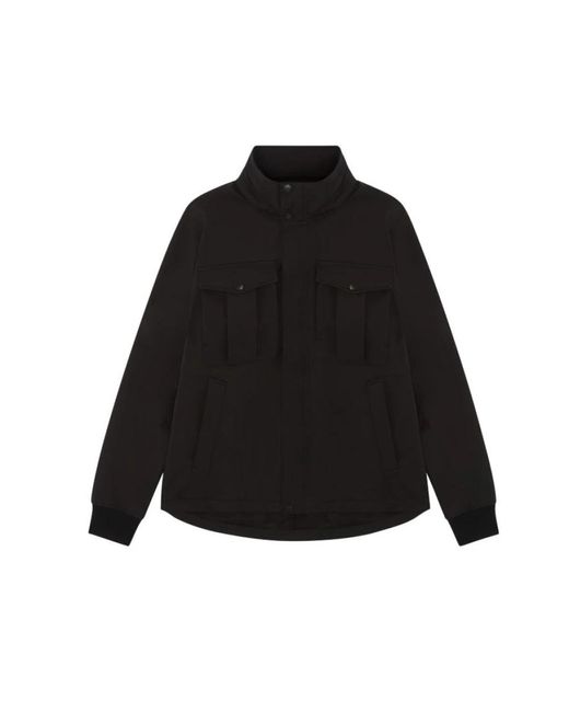 Light Jackets di Ma Strum in Black da Uomo