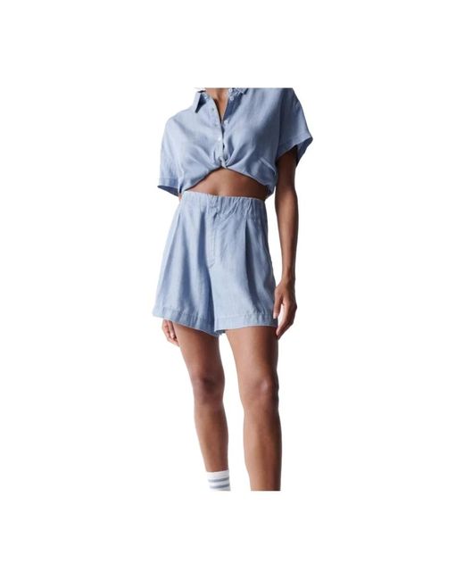 Salsa Jeans Blue Denim Shorts