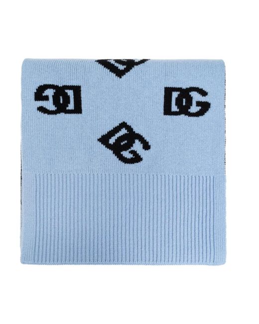 Winter Scarves di Dolce & Gabbana in Blue
