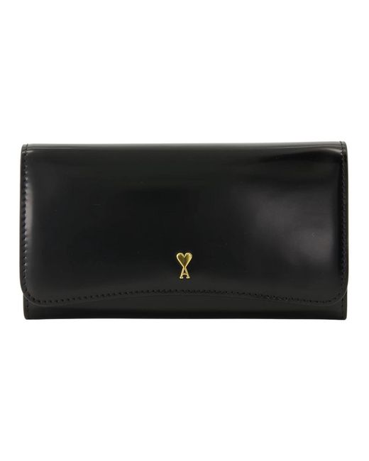 AMI Black Wallets & Cardholders