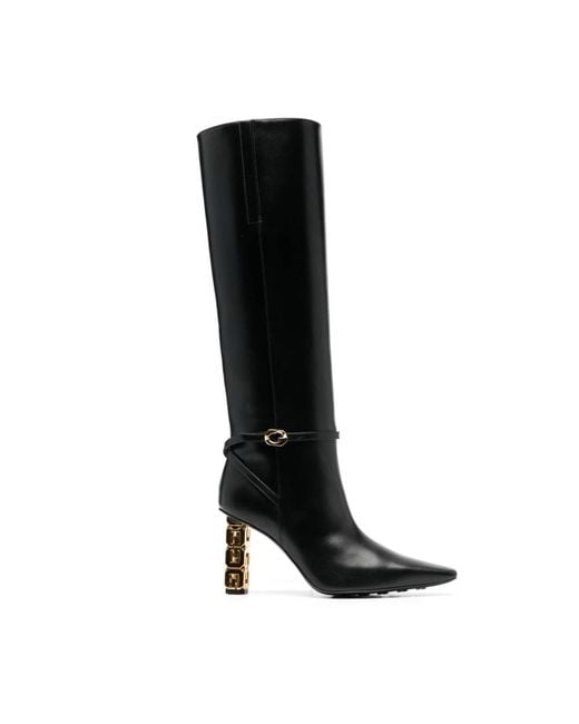 High boots Givenchy de color Black