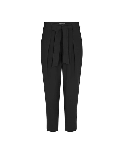 Mos Mosh Black Tapered Trousers