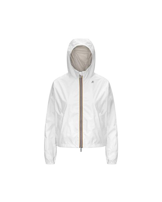 Light Jackets K-Way en coloris White
