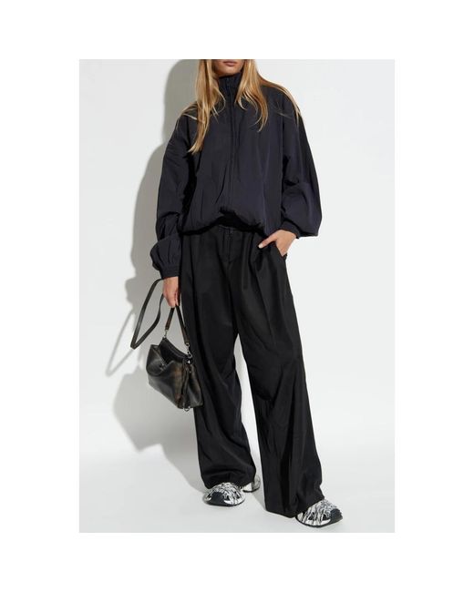 Balenciaga Jassen ,Blauw ,Jas Met Logo in het Blue