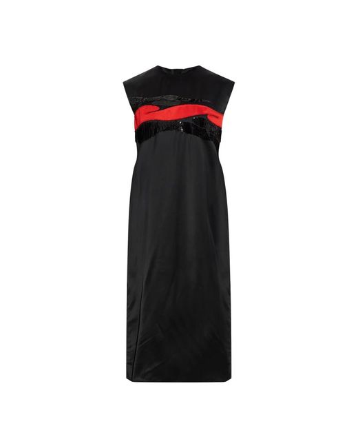 Midi Dresses Marni en coloris Black