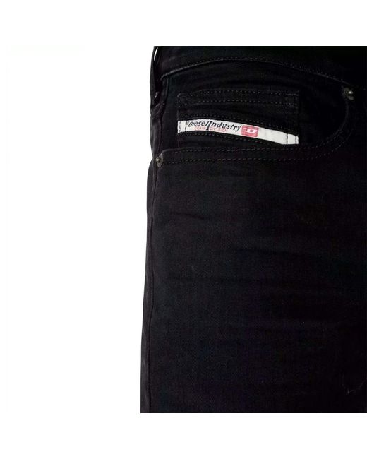 DIESEL Blue Slim-Fit Trousers for men