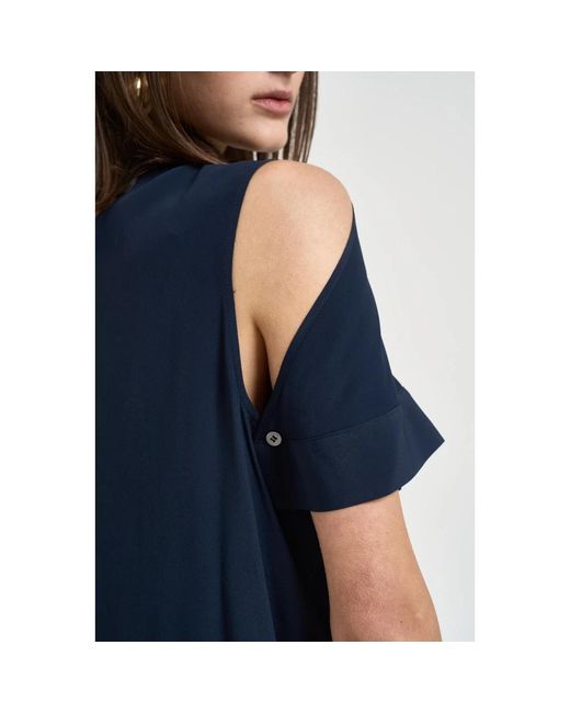 Liviana Conti Blue Blouses
