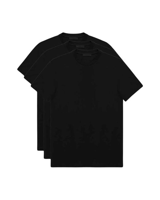 Prada Black T-Shirts for men