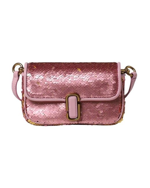 Marc Jacobs Pink Bunte Sequin Crossbody Tasche